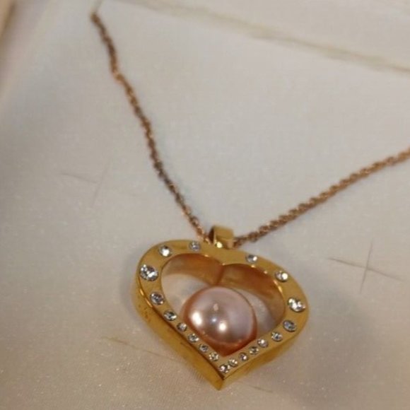 MISAKI NECKLACE Heart Shaped -NEW- Box Shipping with Tracking! - Picture 10 of 14